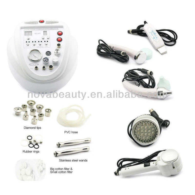 NV-905 Draagbare Diamant Dermabrasie Ultrasone Huid Scrubber Fabricage Machine