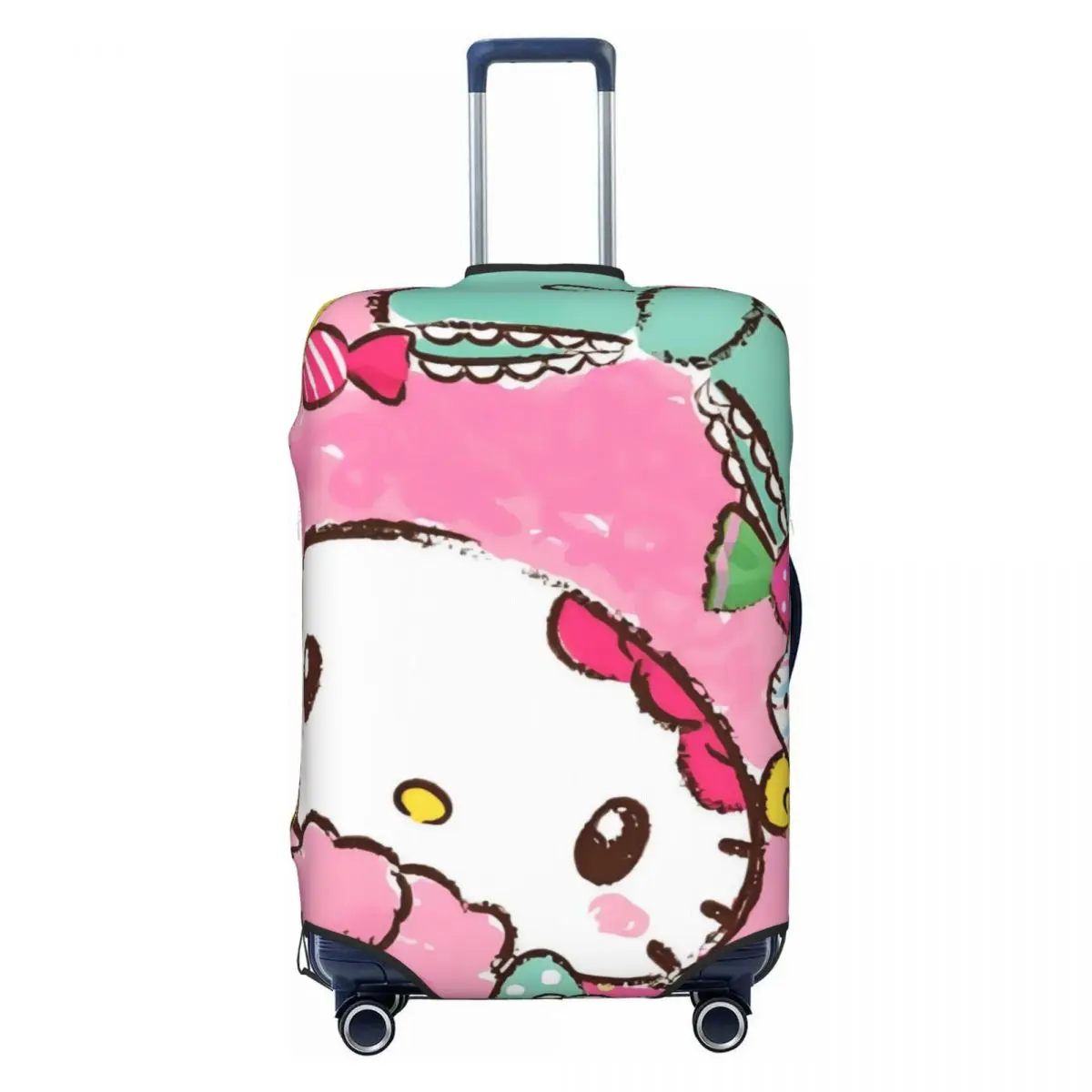 

Custom Cartoons Melody Luggage Cover Cute Suitcase Protector Covers Suit For 18-32 inch