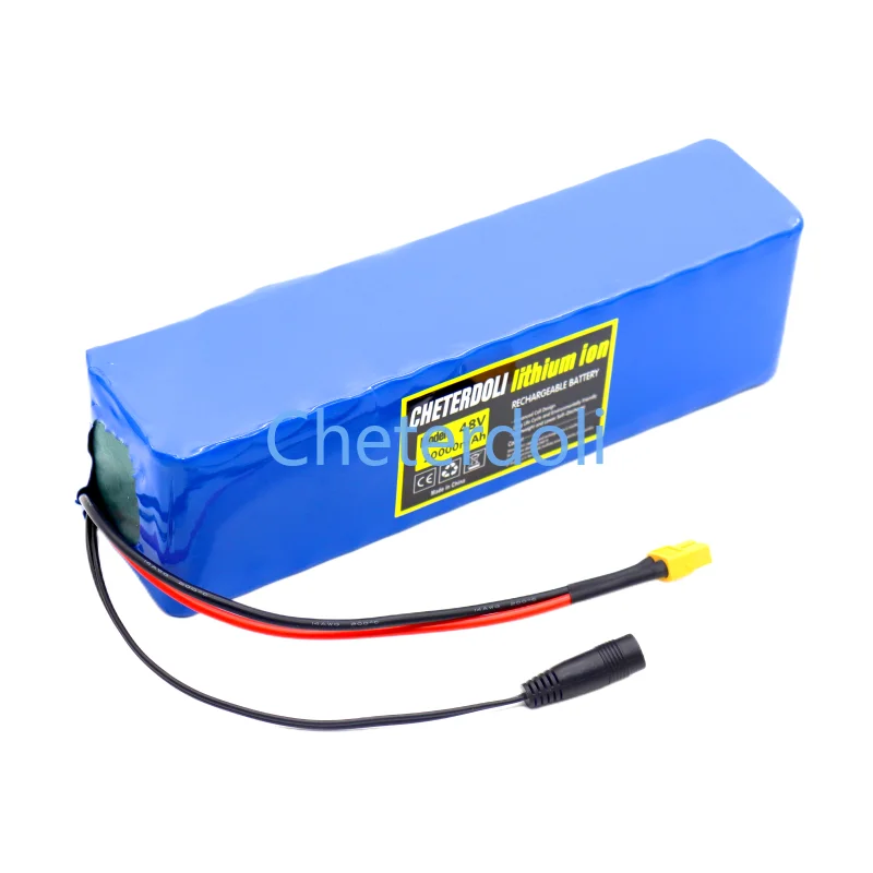 48V Battery 30000mAh 13S3P XT60 18650 Lithium Ion Battery Pack 30Ah for 54.6v E-bike Electric Bicycle Scooter with BMS Charger