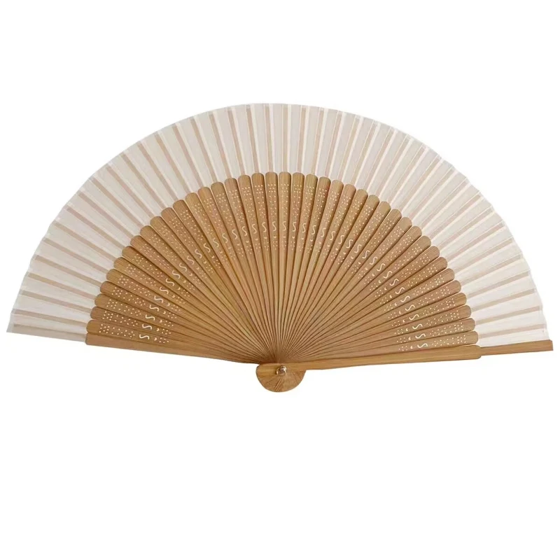 

Chinese Style Folding Fan Women Girls Hanfu Cheongsam Photography Retro Spray Painted Dragonfly Fan Portable Summer Hand Fans