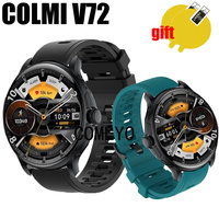 Band For COLMI V72 Strap Smart Watch Silicone Soft Wristband Bracelet Screen protector film