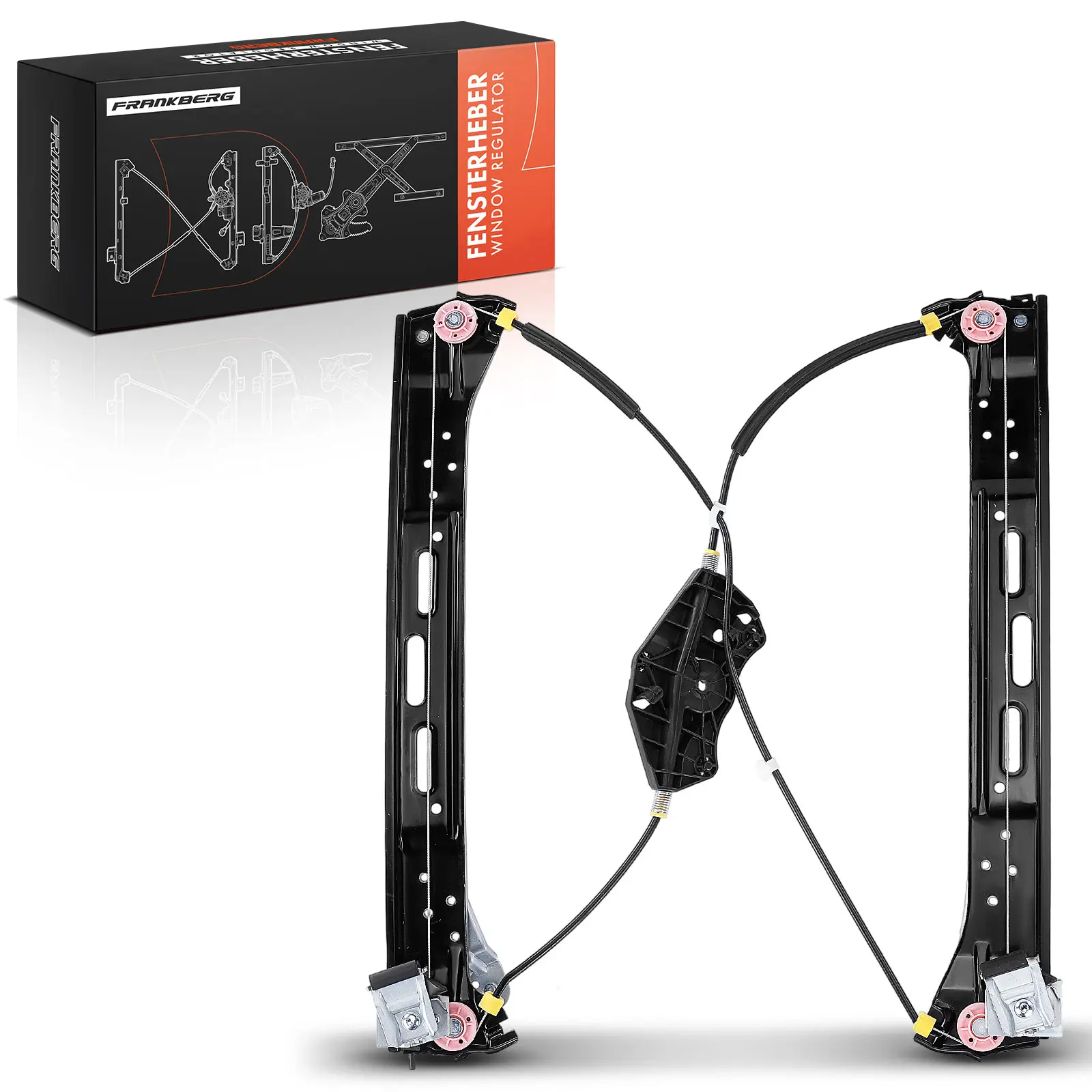 Frankberg 1x Raammechanisme linksvoor voor VW Sharan 7N 7N1 7N2 MPV 2010-2018 7N0834461F 7N0837461H 7N0837461 7N0837461D