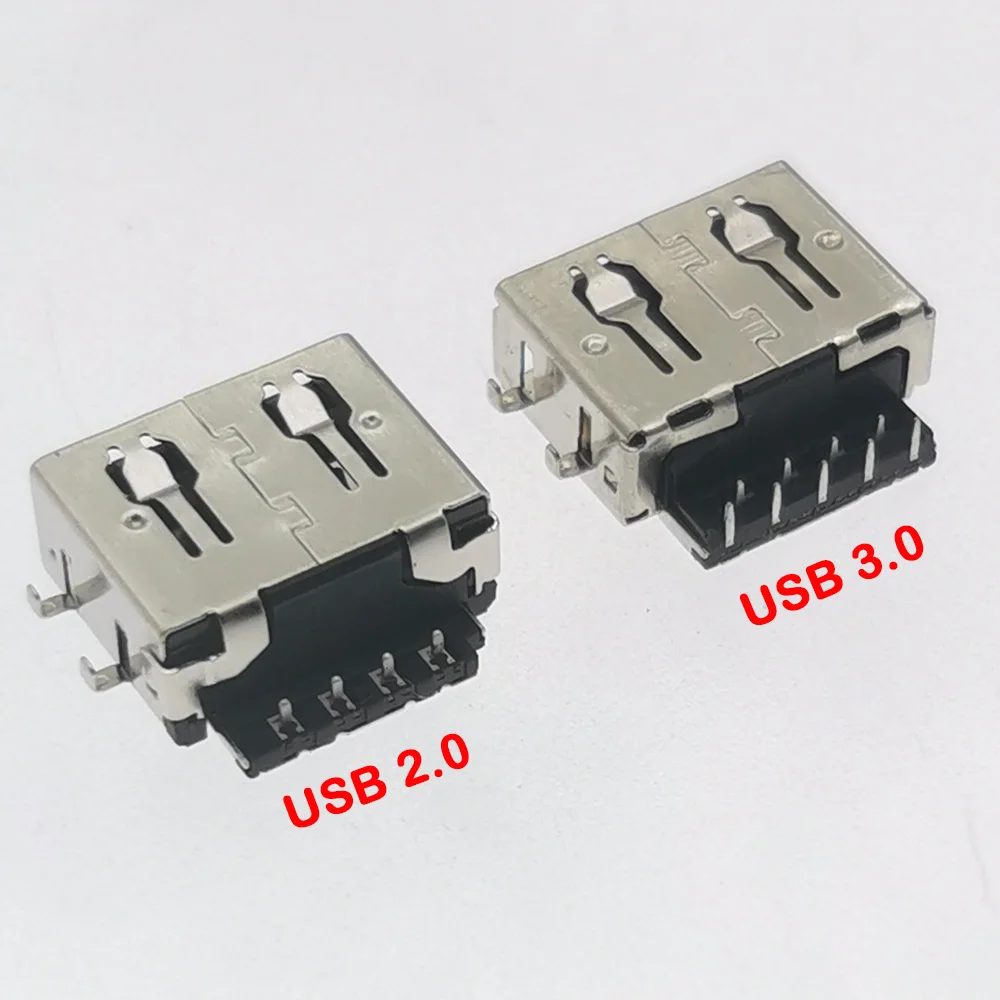 1PC USB 2.0 3.0 A Type Female Connector Jack USB3.0 USB2.0 Charging Socket Dock Port For Dell inspiron 5502 Motherboard Port