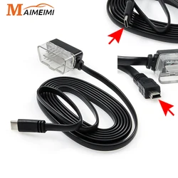 Car HUD Cable Head Up Display OBD Cable Wire OBD2 Cable for Car HUD Type-C OBD Cable Wire Connecting Diagnostic Adaptor Wire