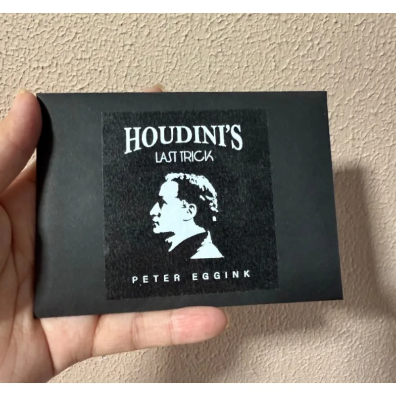 Houdinis último truco (trucos) de Peter Eggink, accesorios para trucos de Magia, etiqueta fantasma, truco de Magia, ilusiones de mentalismo, mago de primer plano