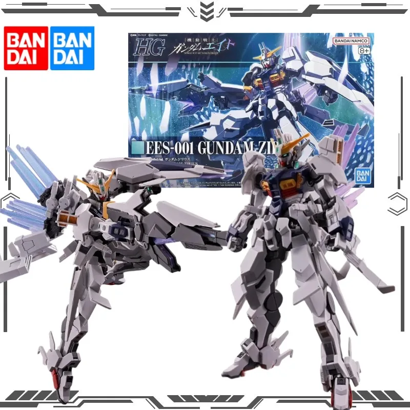 

Bandai Original HG 1/144 EES-001 Gundam Zirius Mobile Suit Gundam Eight High Grade Plastic Model Kit Premium Bandai Exclusive