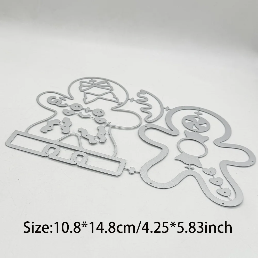 KSCRAFT  Gingerbread Man Memorydex Cutting Dies Stencils for DIY Scrapbooking Decorative Embossing DIY Paper Cards