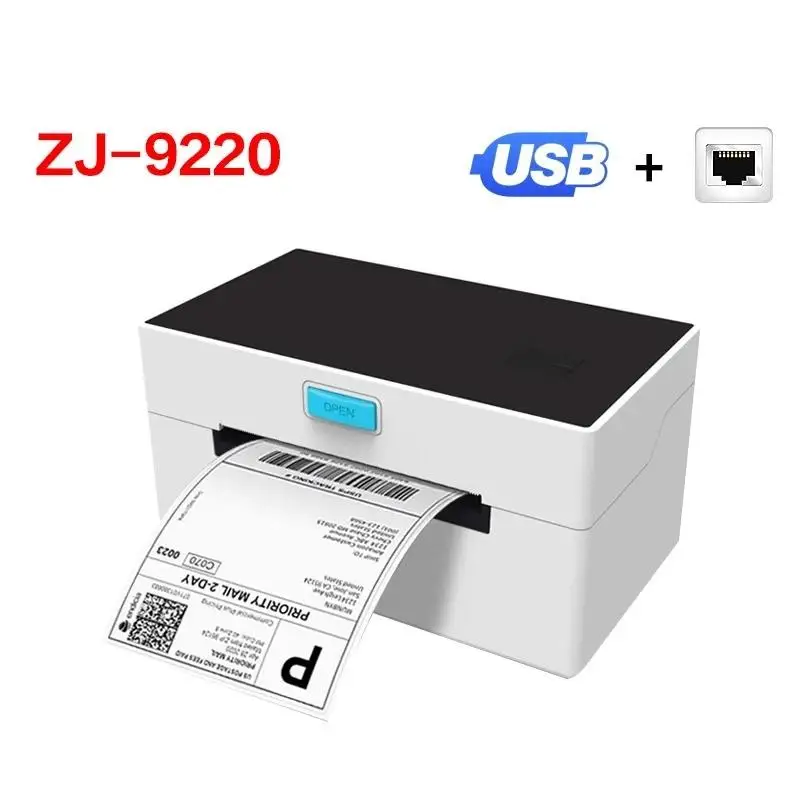 New!!! 4 Inch Shipping Label/Express/Thermal Barcode/Sticker for 4x6 Mailing Packages Printing Bluetooth & Automatic Label