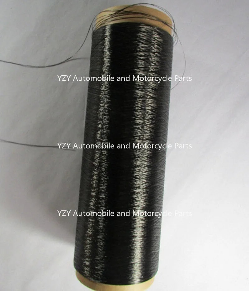 

1K Carbon Fiber Fibre Tow Filament Yarn Thread Tape 3800MPa 50m Length