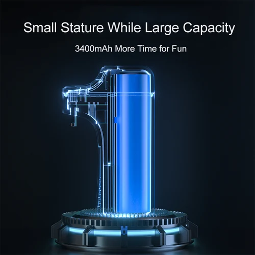 Imagen 2 del producto Paquete de batería recargable Premium, Kit de carga de 3400mAh, Banco de energía con Clip trasero portátil externo de resistencia para controlador PS5