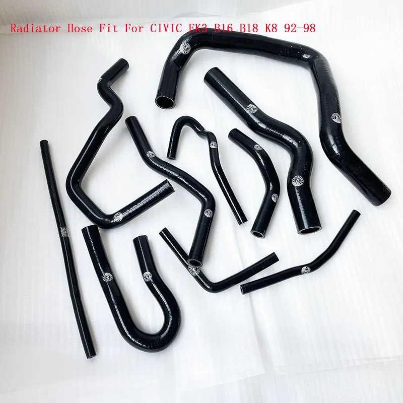 Hoge prestaties 3 Rij Racing Aluminium Radiator 60mm Voor Honda Civic EK EG DEl Sol Handleiding D15 D16 Voor CIVIC EK3 B16 B18 K8 92-98