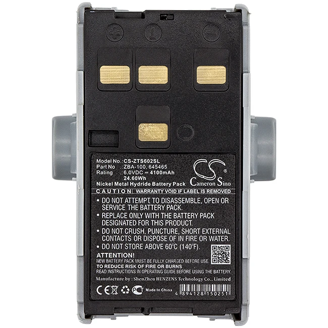 

Cameron Sino 4100mAh Battery For Geomax ZTS 602LR ZTS602 ZTS602S ZTS602LR ZTS602LR Total Station 645465 ZBA-100