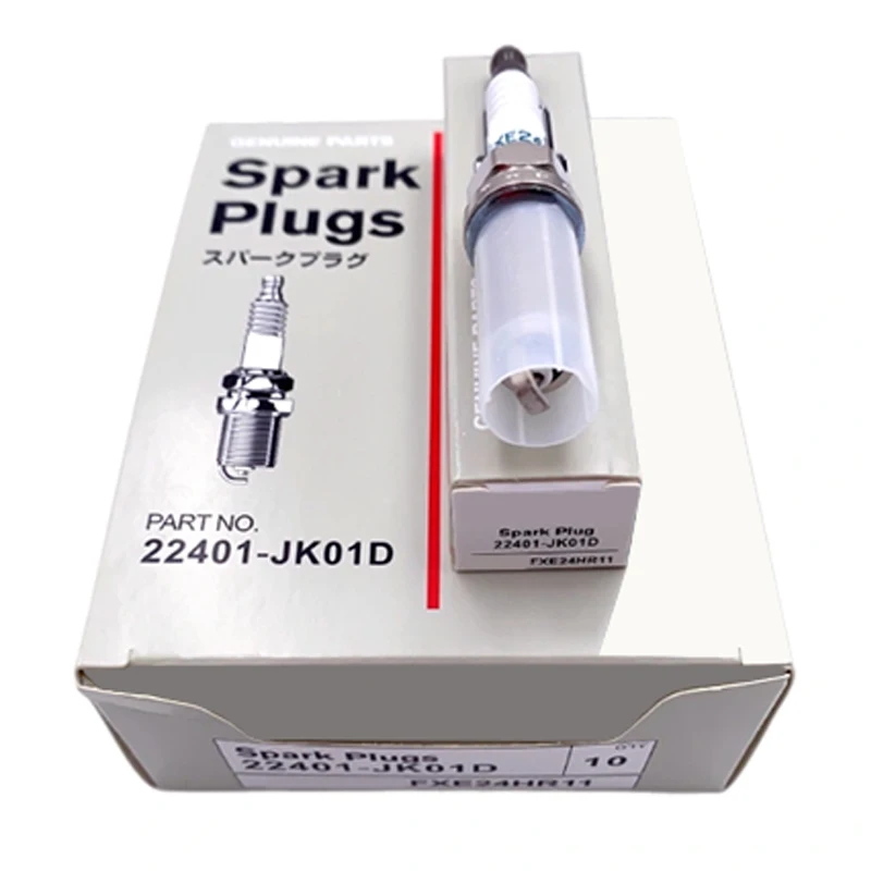 4/6pcs 22401-JK01D FXE24HR11 Iridium Spark Plug Fit For Nissan 370Z For INFINITI M37 EX 37 QX50 3.7 22401JK01D