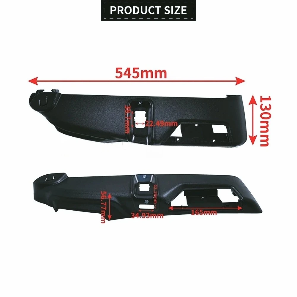 Cubierta Embellecedora Panel Lateral Asiento Lantero Izquierdo Coche, Repuesto 39866788 Para VOLVO XC90 MK1 S60 2005-2014