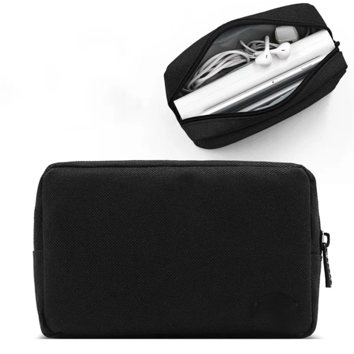 Travel Portable Electronics Cosmetic Pouch Case Data Cable Organizer USB Earphone Charger Digital