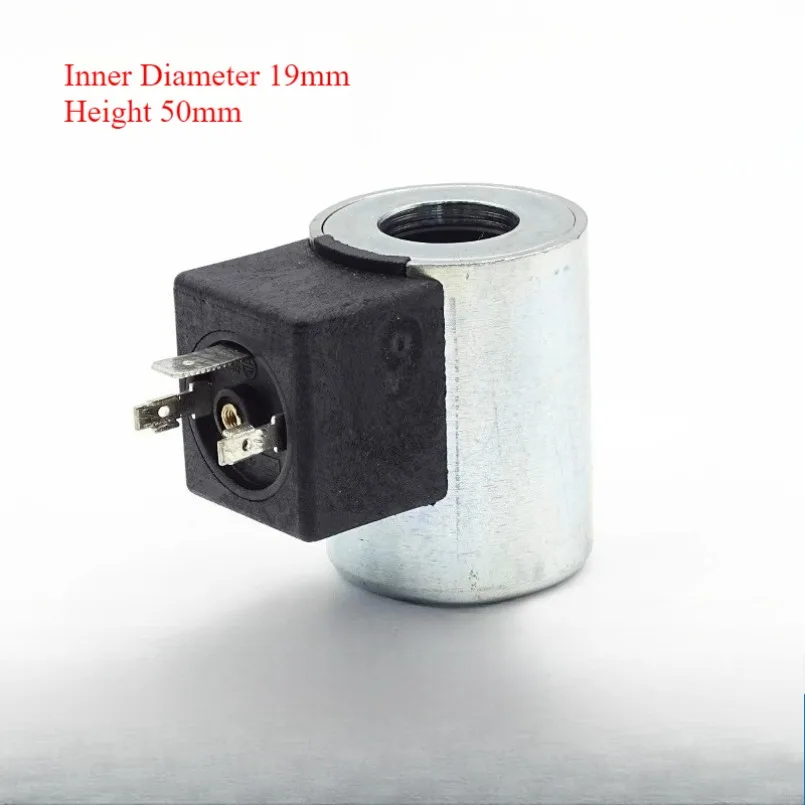

Катушка гидравлического электромагнитного клапана 770-224 770224 DC24V DC12V Внутренний диаметр 19 мм Высота 50 мм