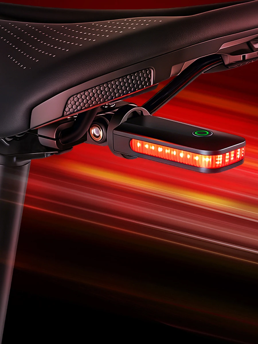 AliExpress RAVEMEN CL01 Pro Bike Rear Light Bicycle LED Taillight USB-C Rechargeable Auto On-off Brake Sensor Side Visibility Update Mount