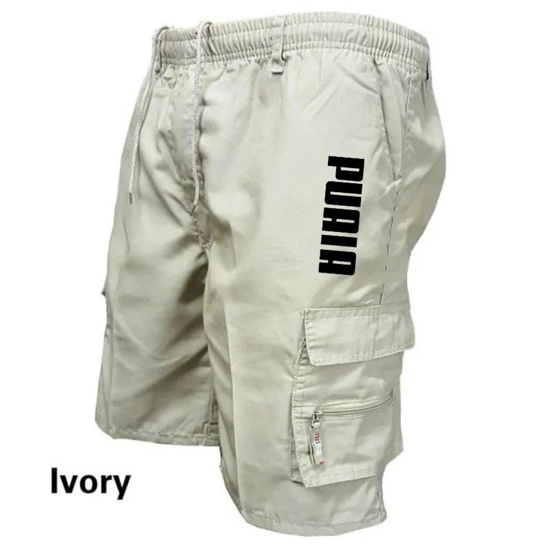 Sommer Strand Shorts lässig lose kurze Cargo Shorts und Wanders horts Overalls Herren Hosen Kordel zug Hose