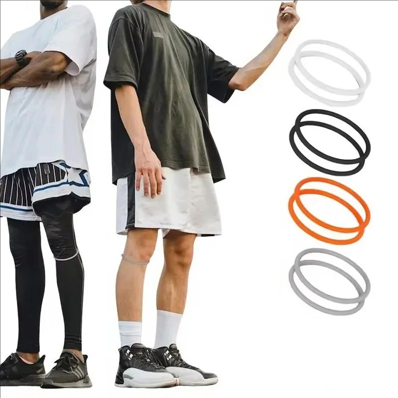 2PCS Faixa de Suporte para Tendão Patelar, Respirável, Elástica, Antiderrapante, Multifuncional, Estabilizadora para Tênis, Voleibol, Agachamento