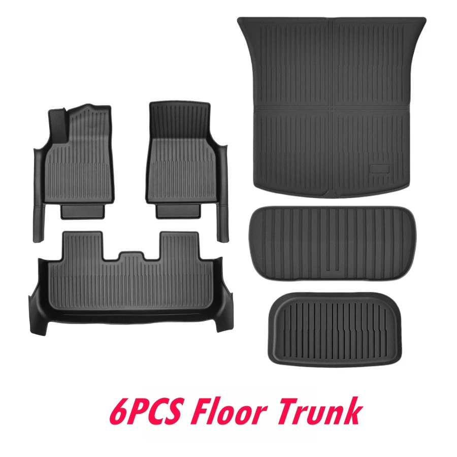 6PCS Floor Trunk