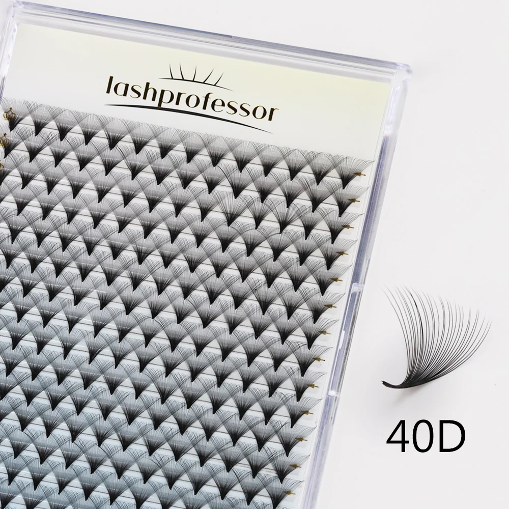 320 Fans Pointy Base Premade Volume Fan Narrow Thin Stem Sharp 14D 16D 20D Pre Made Ready Fan Russian Volume Eyelash Extensions