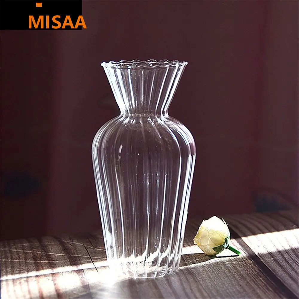 Vase Decorative Versatile Smooth Hand Blown Unique Hand Craft Flower Arrangement Centerpiece Table Decoration Fashionable Modern