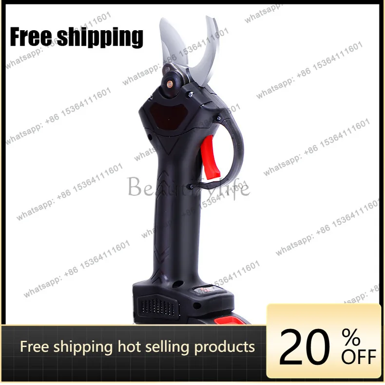 25Mm pruning scissors orchard, portable handheld branch scissors set for home use