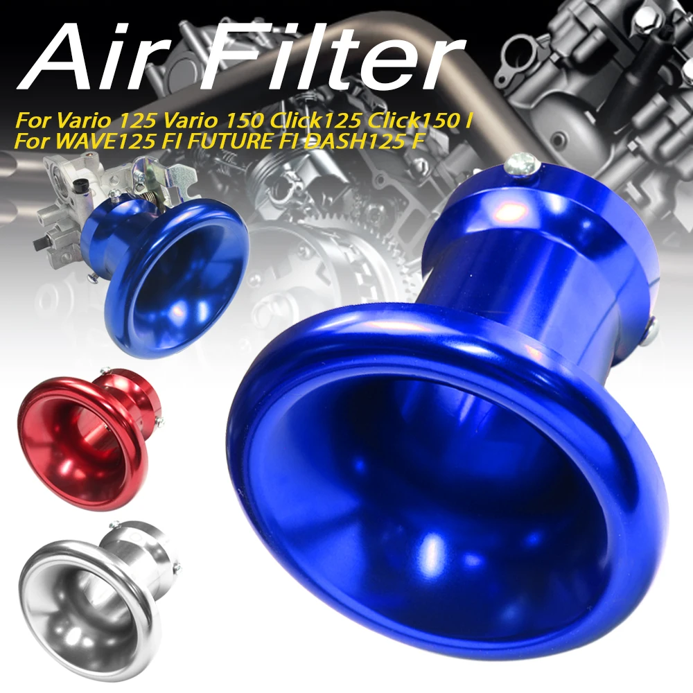 

CNC Aluminum Air Filter Cup Universal for Vario Click CRF125F WAVE110 Wave125i Xrm125 Motorcycle Modification