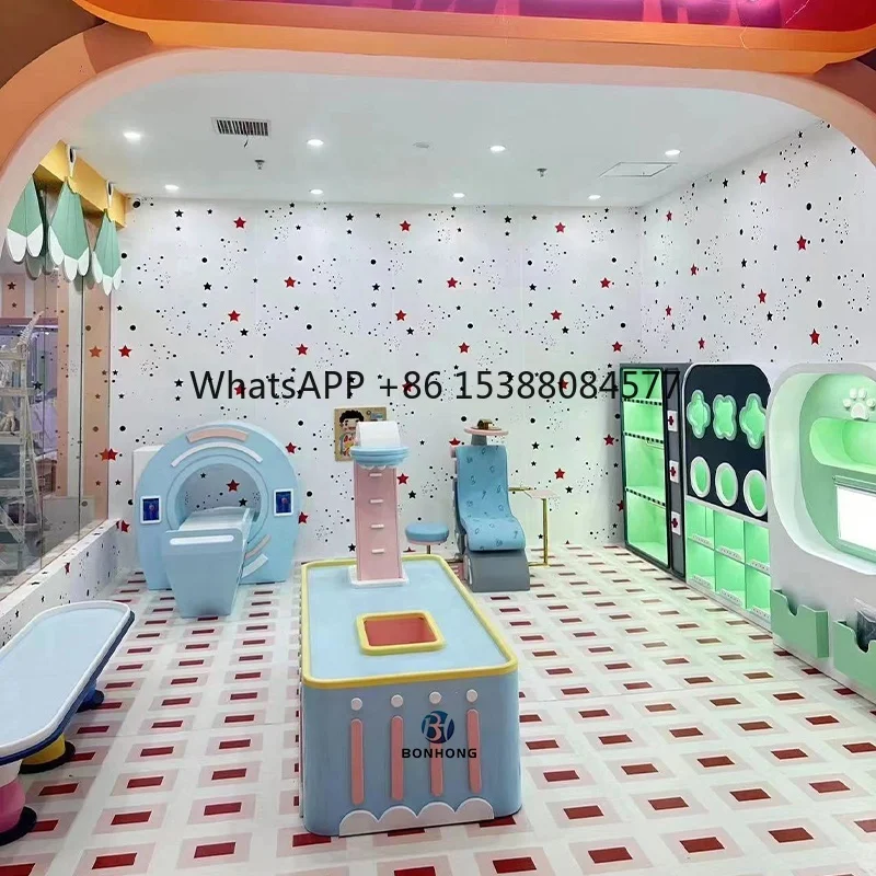 

Bonhong Top Quality Daycare Furniture Hospital Pretend Play Equipment Preschool Game for Kids
