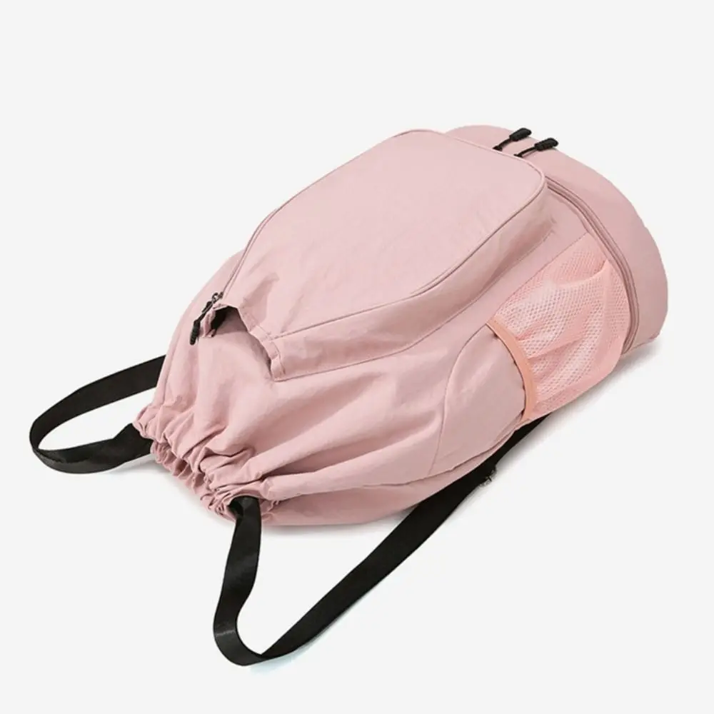 2 Rackets Tennis Racket Backpack with Shoes Pocket Large Capacity Badminton Sports Bag Adjustable Strap Drawstring Closure