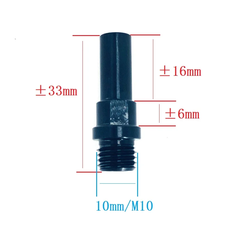 Bicycle V Brake Mount Bolt 10mm M10 Aluminum Alloy V Brake Post MTB Road Folding Bike V Brake Pillar Silver Black