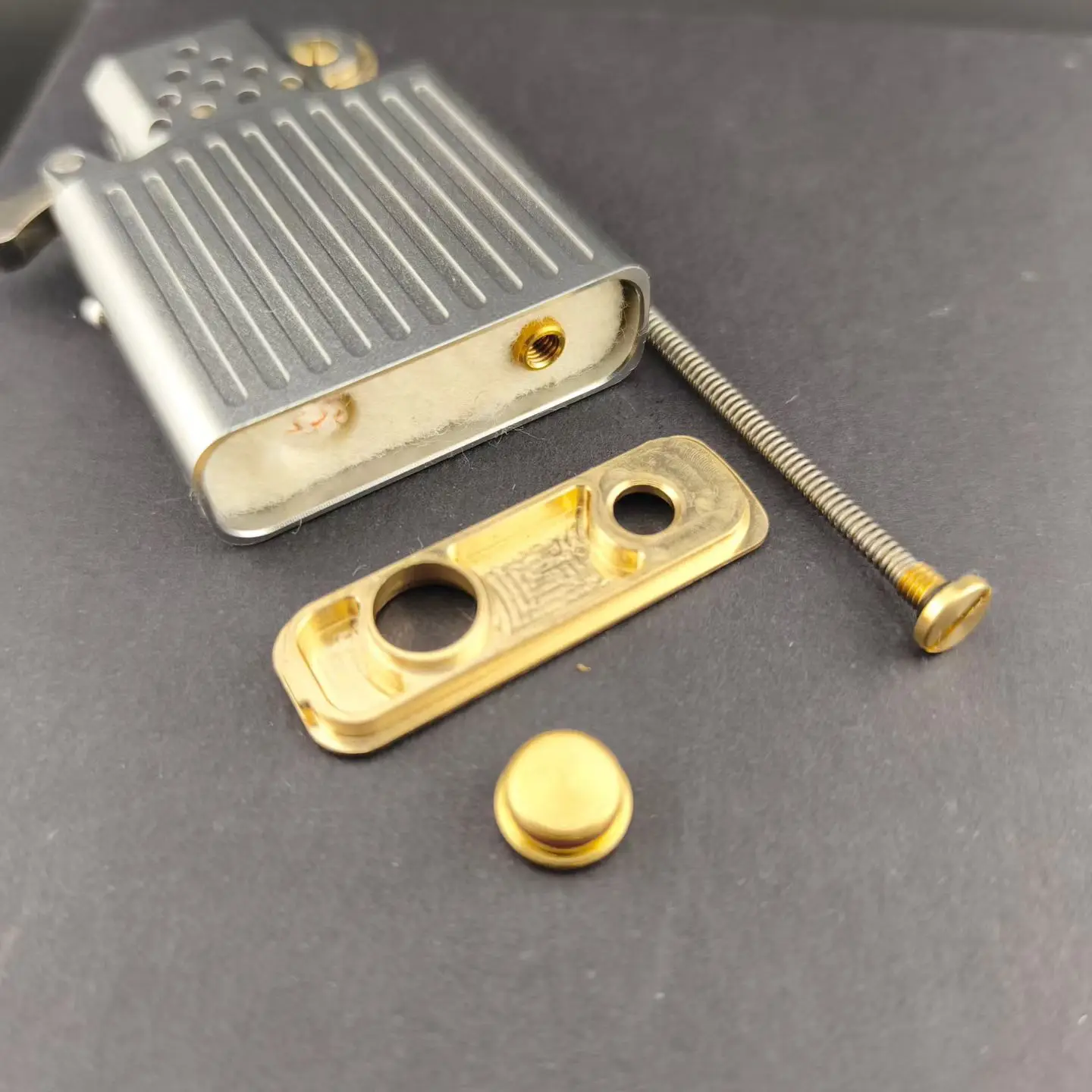 Aluminum Alloy CNC Sealed Oil Lighter Insert for Standard Zippo Zorro Replacement Parts Reduces Evaporation Ball Bearing Fix view 3