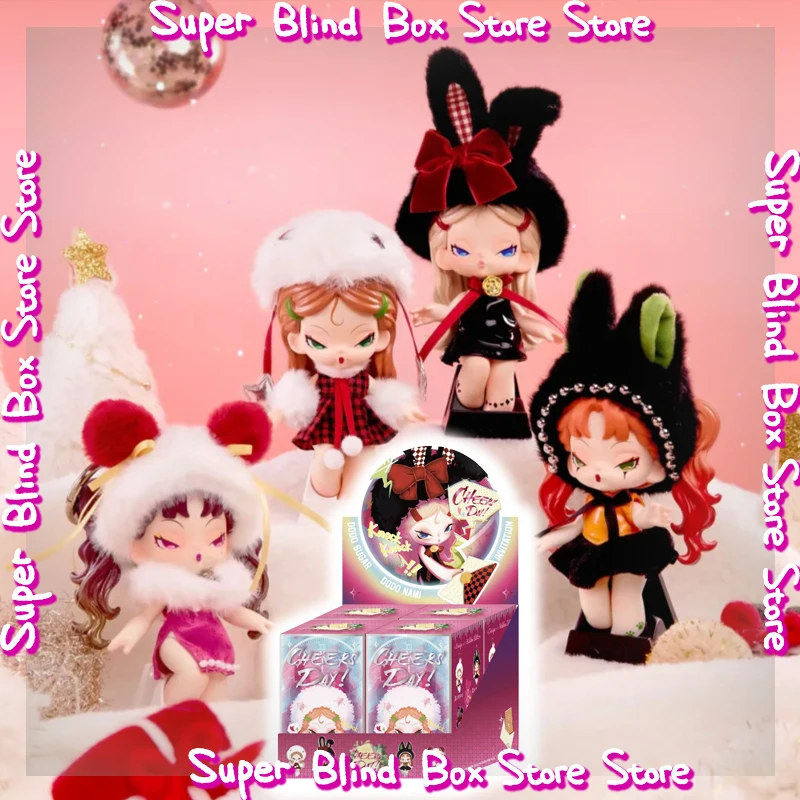 

Подлинная модная слепая коробка Dodosugar Nami, серия Cheersday, коллекционные фигурки, модные и популярные куклы, рождественский подарок