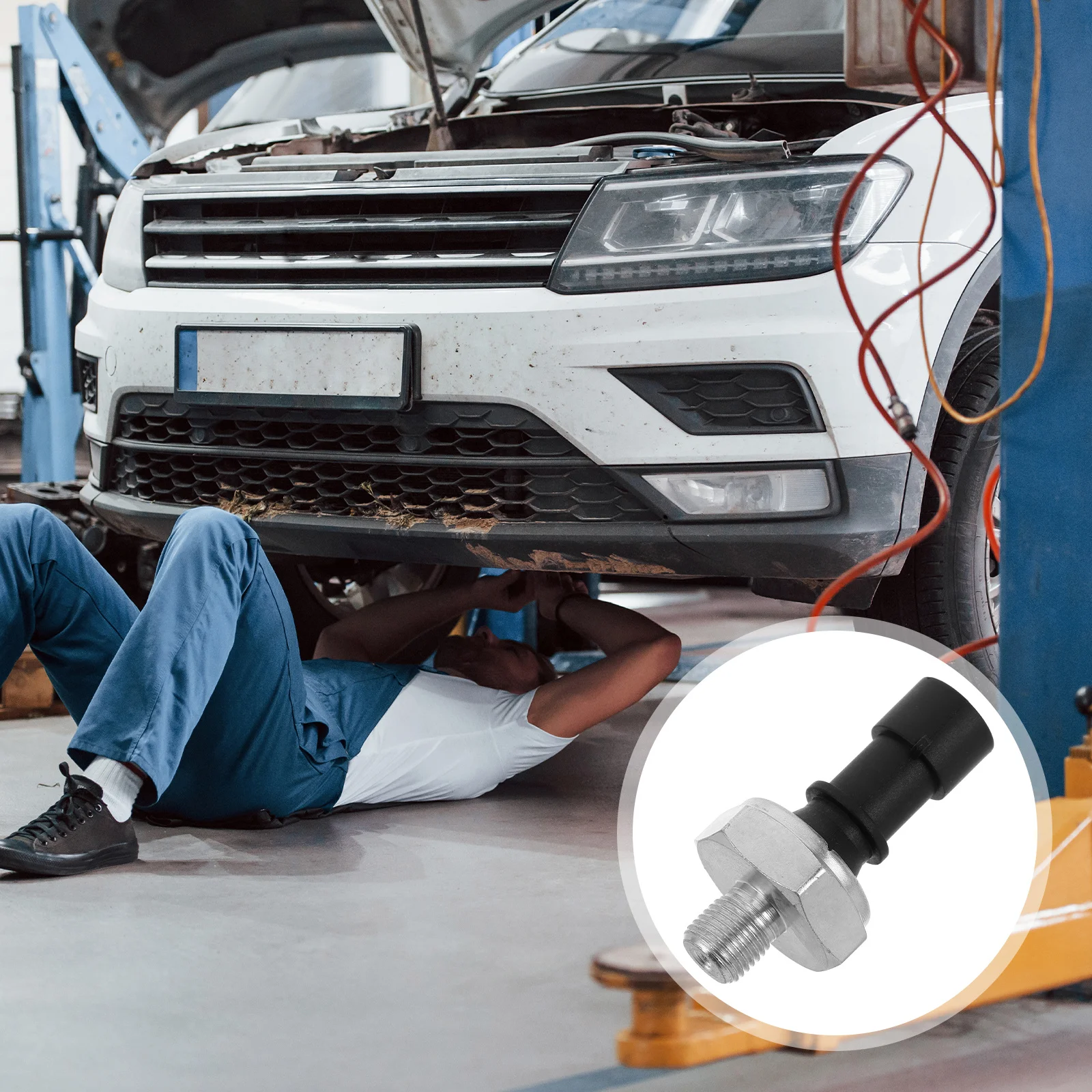 

Sensor For Engine High Precision Oil Pressure Switch Durable Replacement For Car Truck Motorcycles Oil Pressure Transducer
