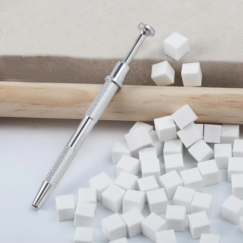 Fard in polvere Halo graduale per unghie Mini spugna quadrata piccola con set di strumenti per unghie con clip Accessori per unghie fai da te Strumenti per la pulizia delle unghie