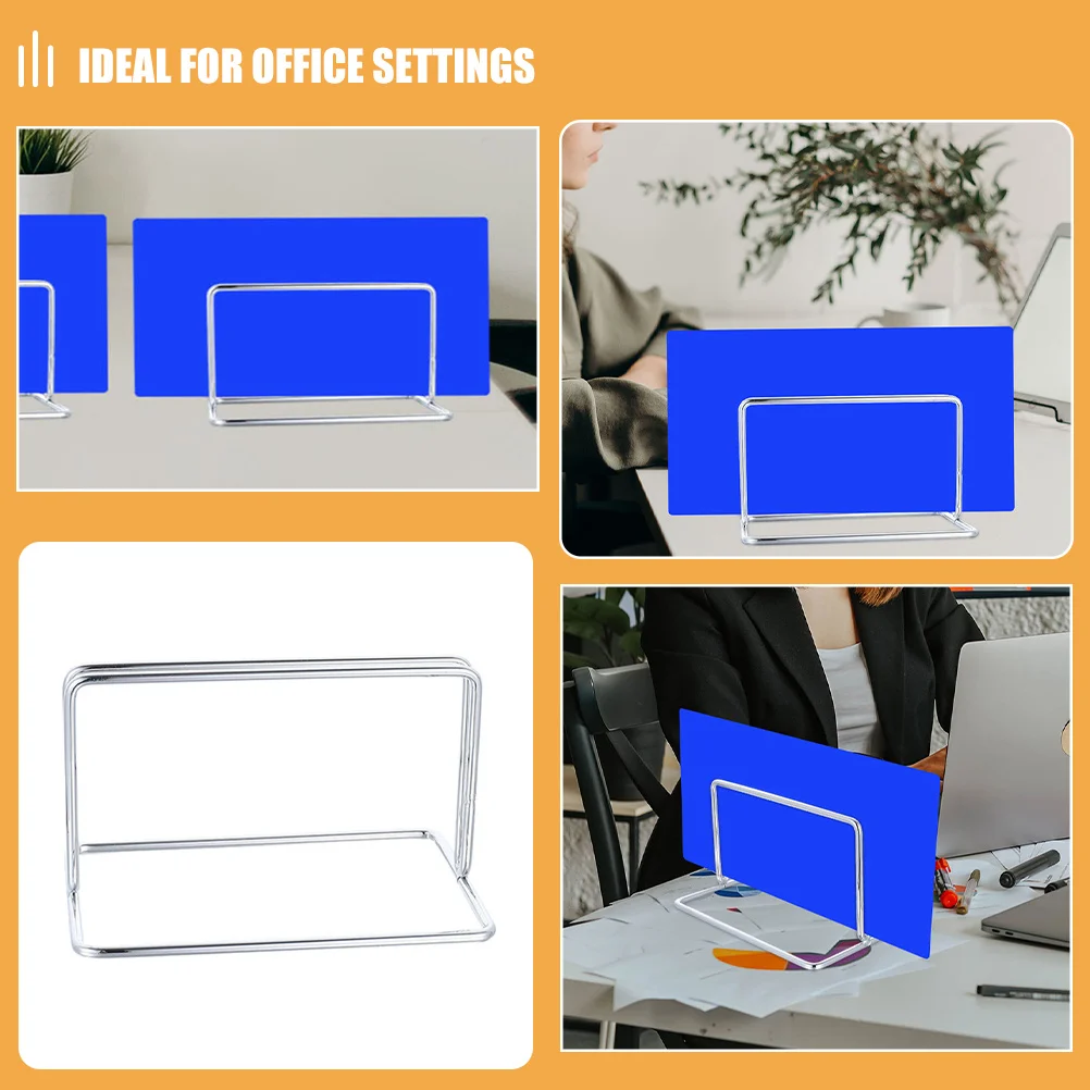 2 قطعة مكتب الخصوصية التقسيم قوس كليب مقسم مستقر المشبك قابل للتعديل ارتفاع مكتب غرفة الامتحان دعم سطح المكتب #6