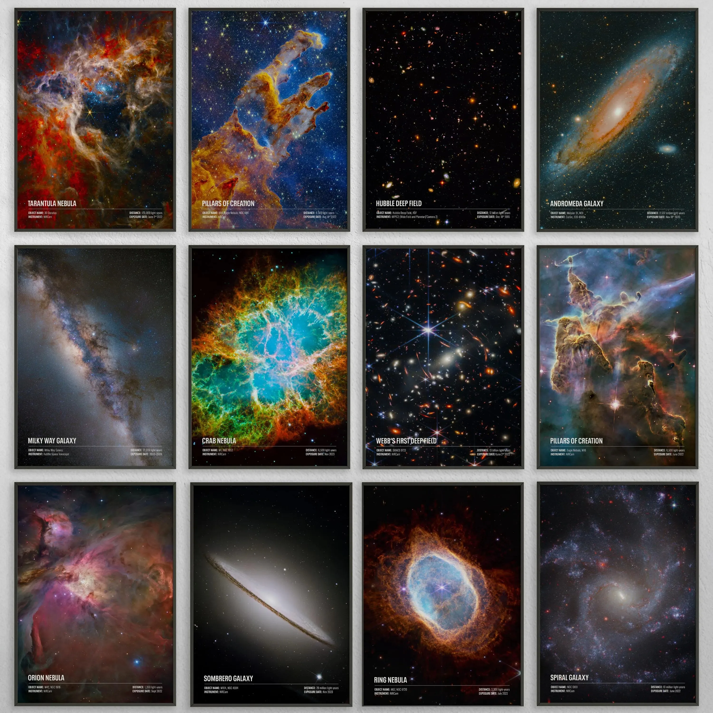 NASA space photography, James Webb Space Telescope Wall Art, NASA Astronomy Poster, Solar System & Space Print, James Webb Art