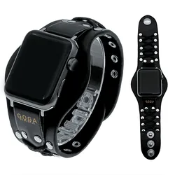 GOGARAMA Punk Chain Steampunk IWatch Band Compatible Apple Watch 49mm 45mm 44mm 42mm 41mm 40mm 38mm 9/8/7/6/5/4/3/2/1/SE/SE2 03