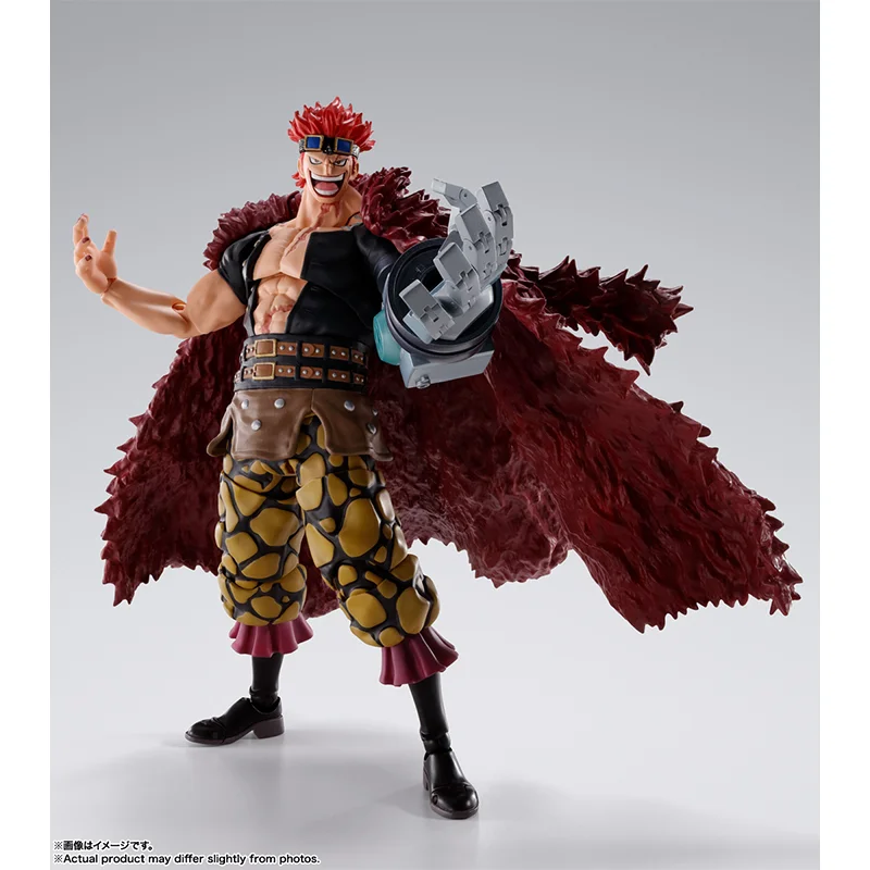 Bandai S.H. figuarts 100% SHF eustass KID One The Raid onigashima In Stock Anime โมเดลฟิกเกอร์ของเล่น