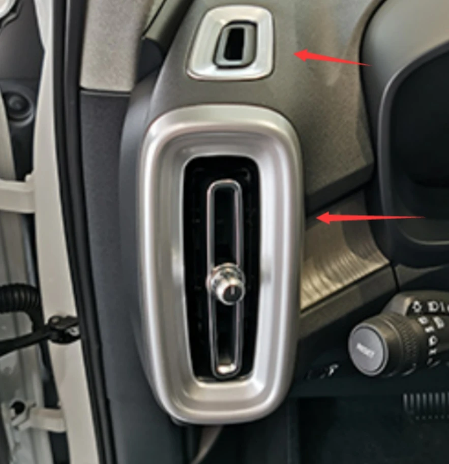 

For VOLVO XC40 2018 - 2024 ABS Interior Moulding Automotive air conditioning vent decorative strip Decoration cover