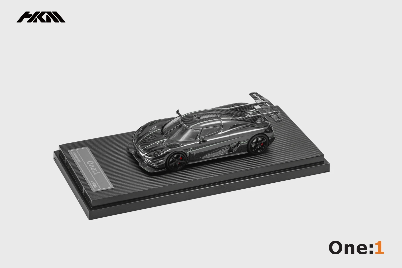 

**Preorder**HKM 1:64 Agera One:1 Half Carbon Chrome Model Car