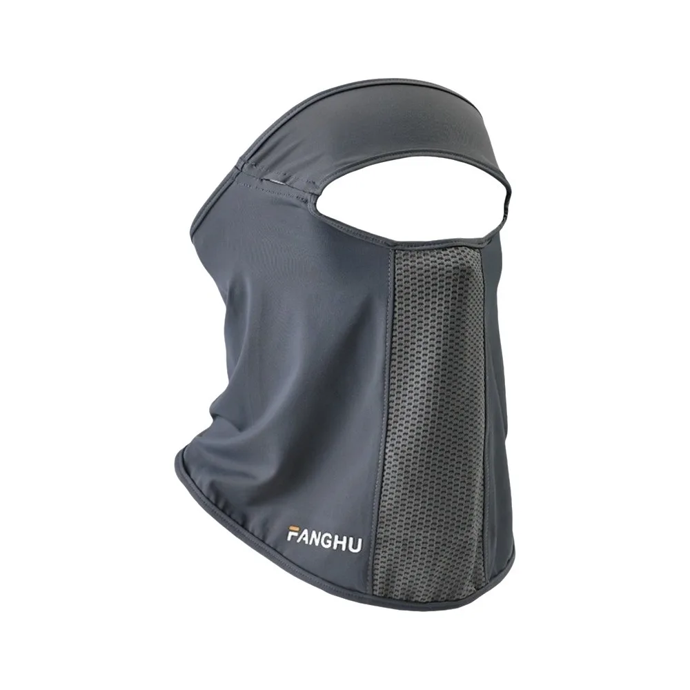 Fashion Solid Color Ice Silk Mask UV Protection Face Veil Face Cover Elastic Face Scarves Face Gini Mask Fishing