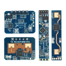 Hi-Link HLK-LD2410 LD2410B LD2410C 5V Mini FMCW 24G inteligentny czujnik stanu obecności człowieka moduł radarowy elektroniczny użytkowo