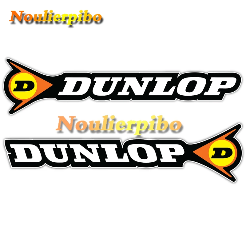 Dunlop Racing Motorcycle Bike Motorcycle Sports Vinyl Sticker Car Truck Bumper Window Decal Die Cut Reflective Waterproof Decal