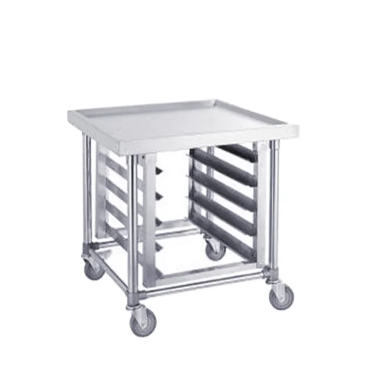 Hotel Restaurant  Stainless Steel Housekeeping/Kitchen Tool Trolley Cart