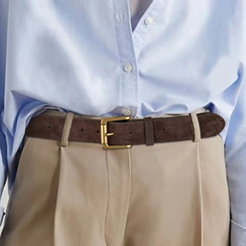 Fashionable Ladies Leather Belt Unique Styles Waist Belts Elastics Waistband