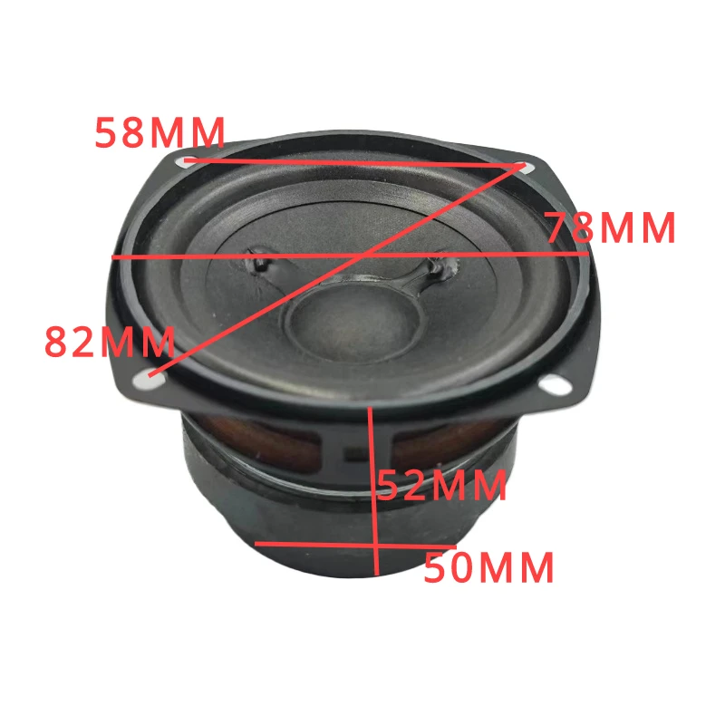 SOTAMIA 1 قطعة 3 بوصة كامل المدى المتكلم 4 أوم 10 واط الصوت المحمولة المتكلم Hifi الصوت الموسيقى المسرح المنزلي مكبر الصوت رف الكتب