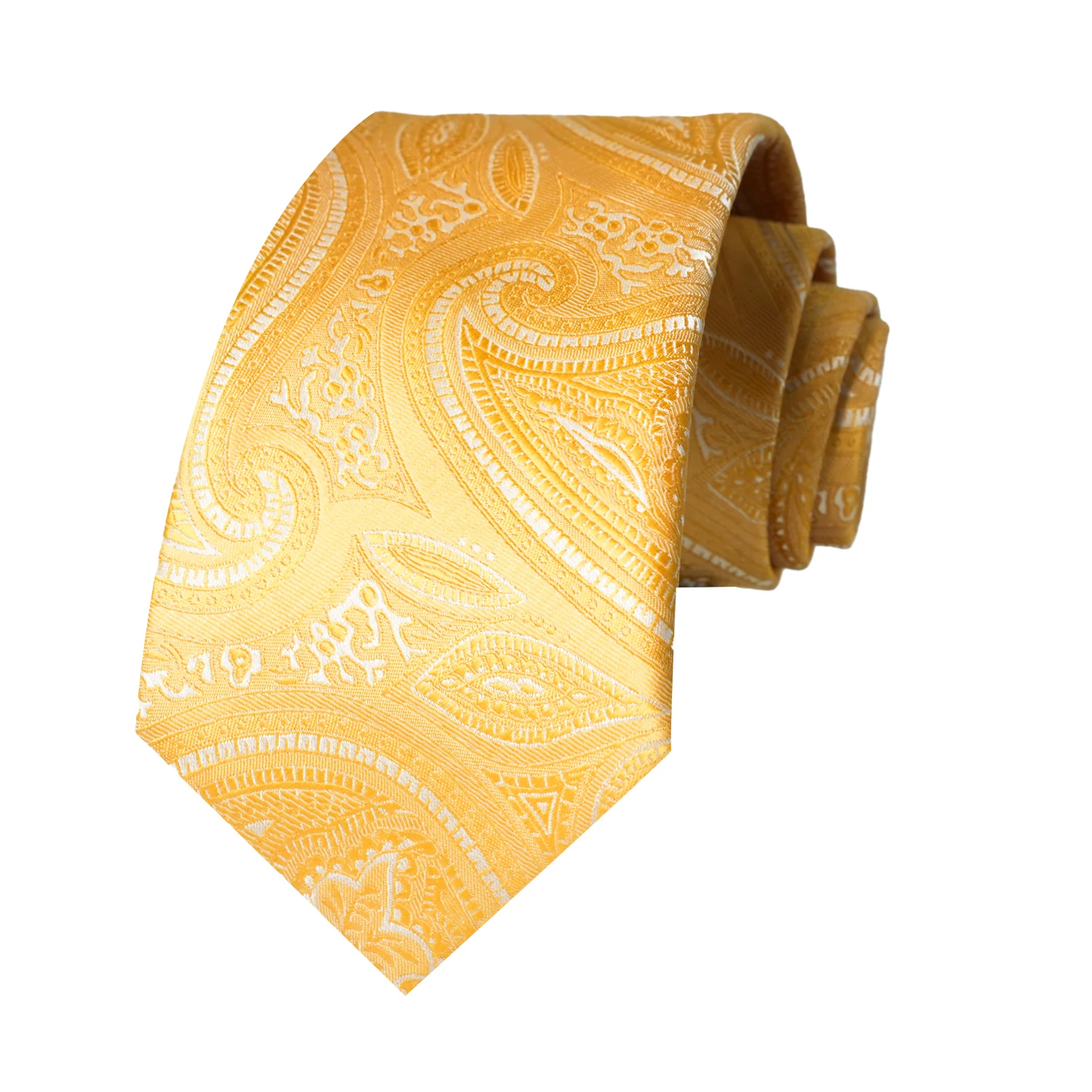 Herren Paisley Jacquard Krawatte Luxuriöse Polyester-Seidenkrawatte Klassische Formelle Business-Hochzeits-Party-Krawatte Modisches Anzug-Accessoire – Detail 26