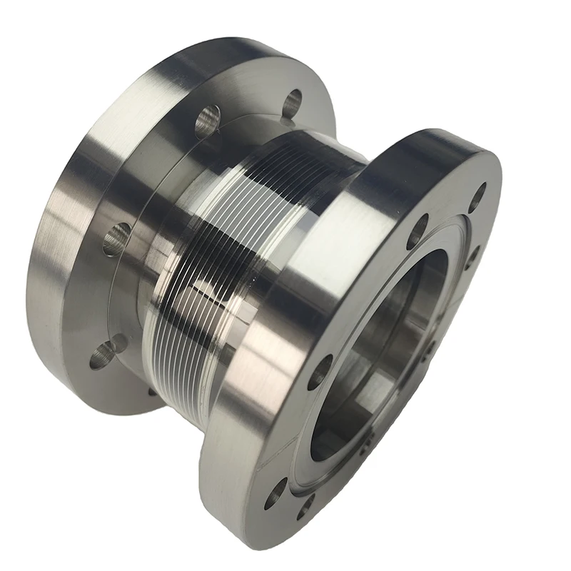 

Китайский заводской прямой индивидуальный прецизионный герметичный разъем из нержавеющей стали с двойным фланцем