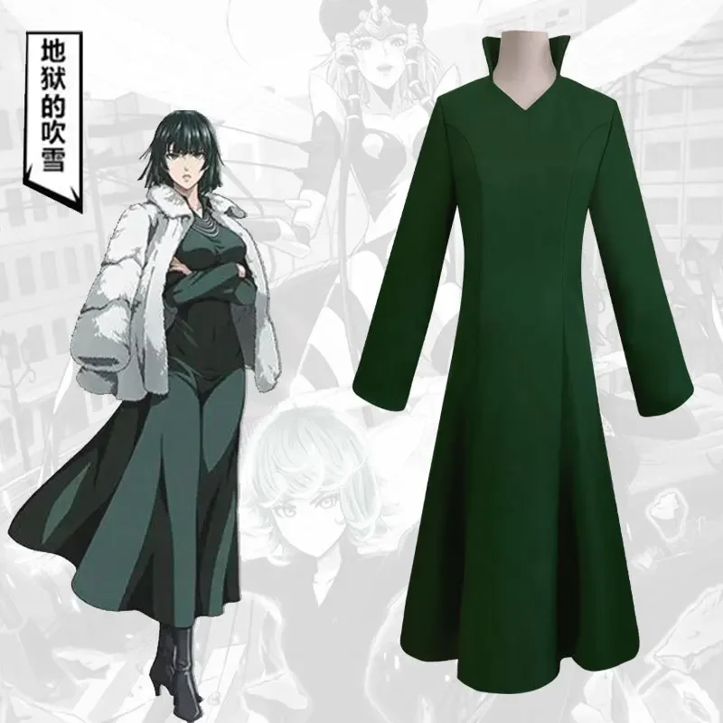 Tenues de cosplay Anime ONE PUNCH-MAN pour femmes, Saitama, hypothécaire sumaki Fubuki